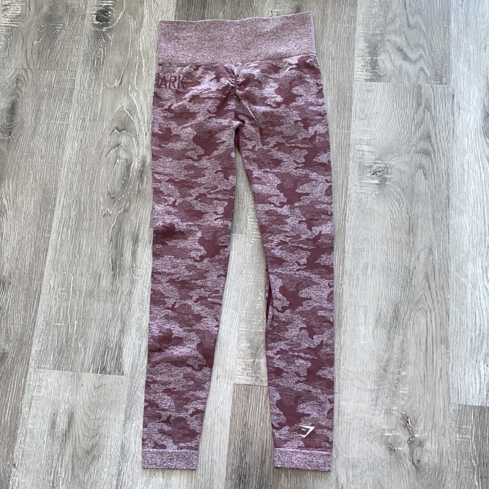 Gymshark Camo Seamless Leggings - Picture 5 of 5